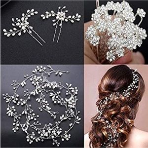 🆕Crystals Bridal Wedding Jewelry Hair Accessories